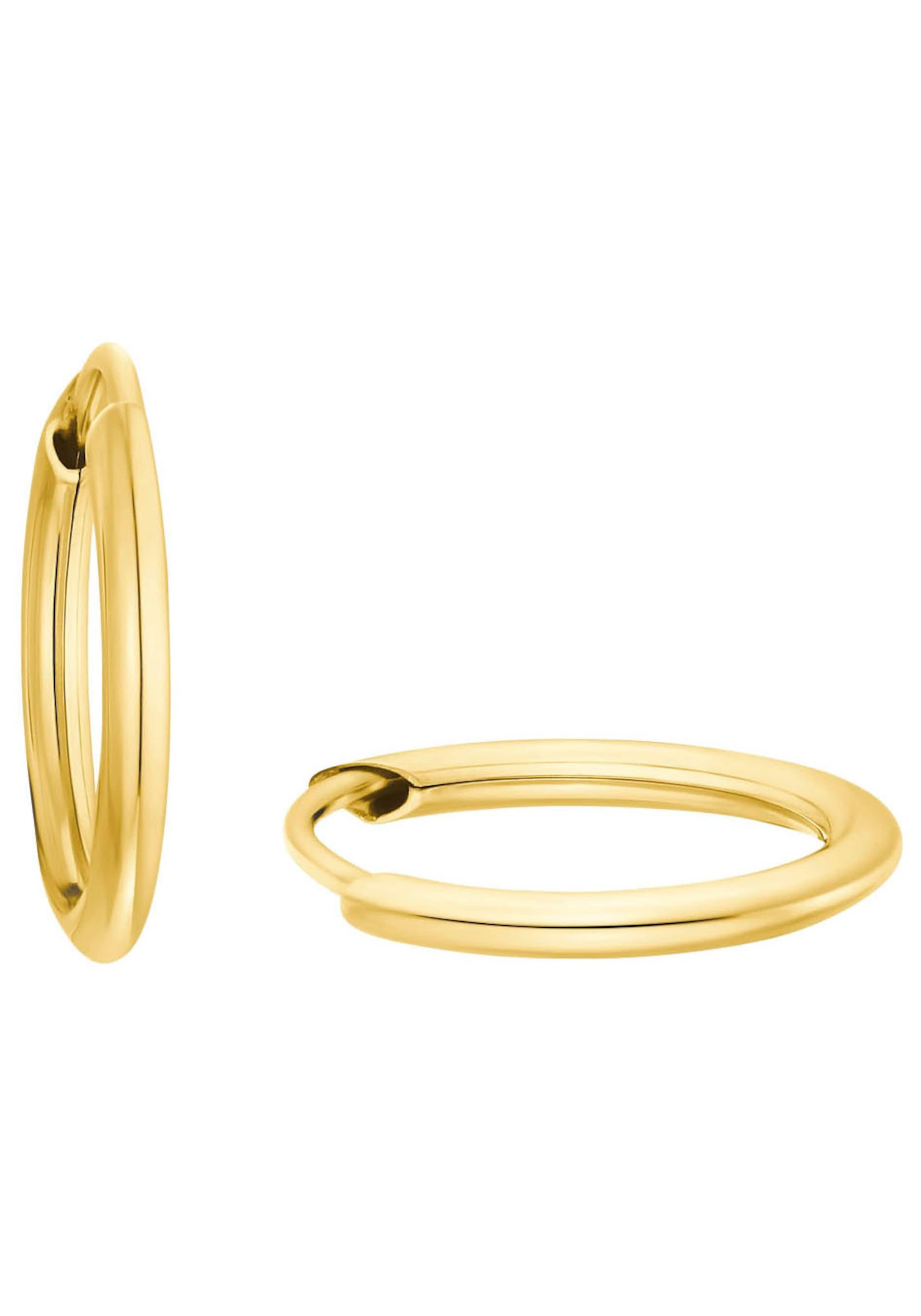 AMOR Ohrringe in Gold: Vorderseite