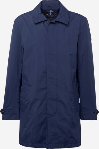 SAVE THE DUCK Between-Seasons Coat 'RHYS' in Blue: front