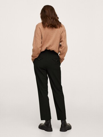 Regular Pantalon 'Alessia' MANGO en noir