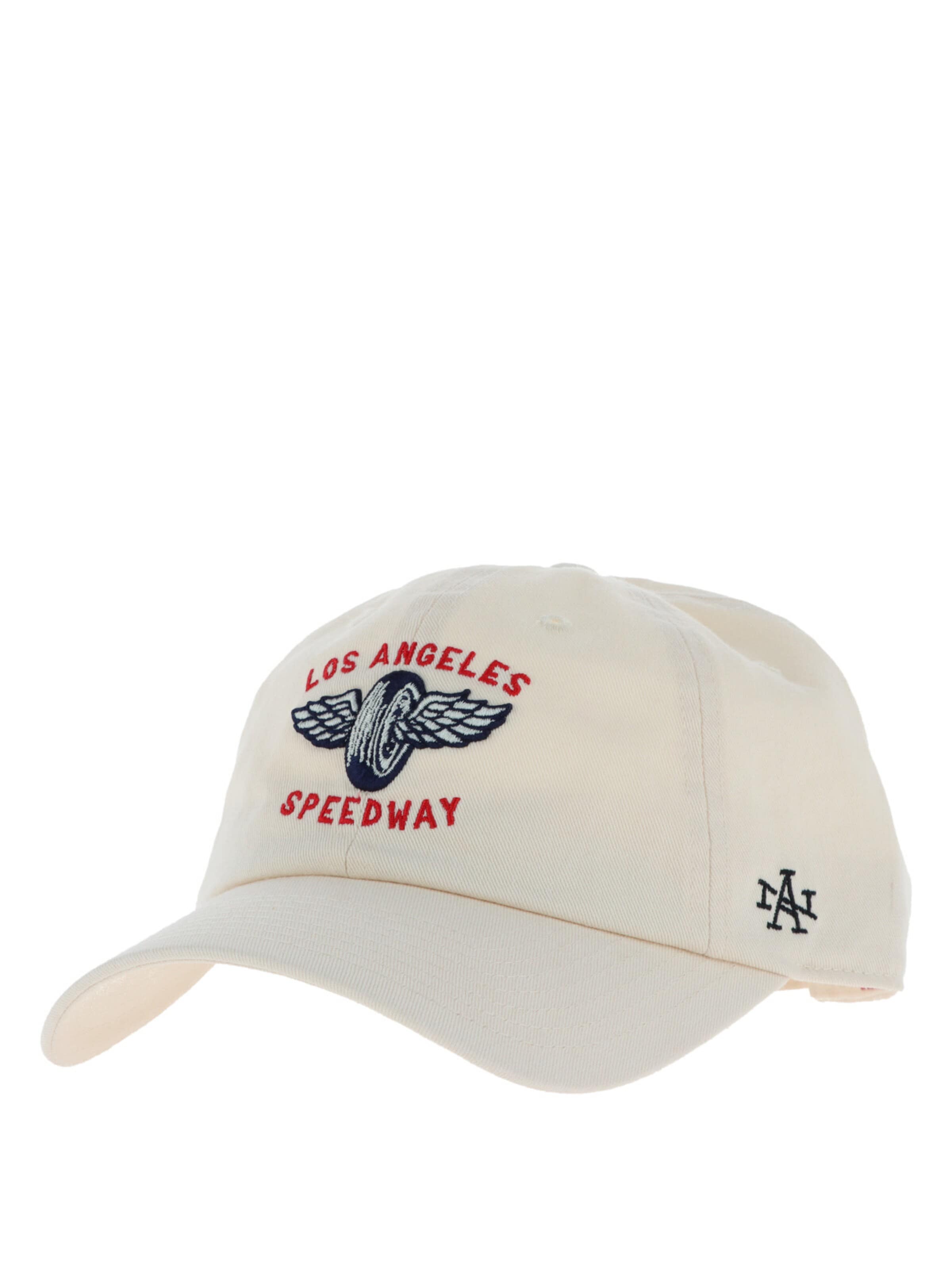 American Needle Cap in Beige: front