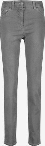 GERRY WEBER Slim fit Jeans 'Best4me' in Grey: front