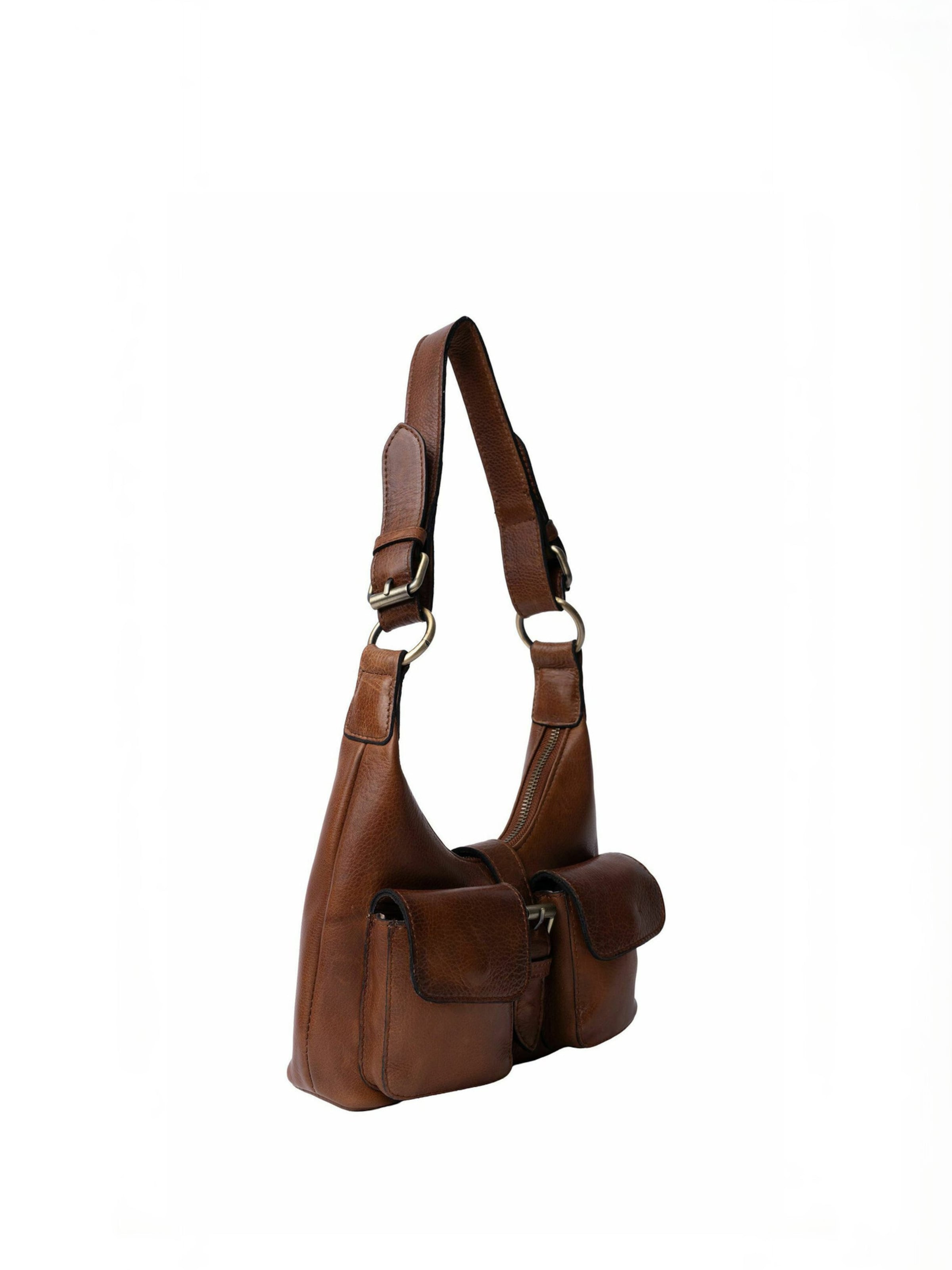 RE:DESIGNED Shopper ' Solvej ' in Brown: side