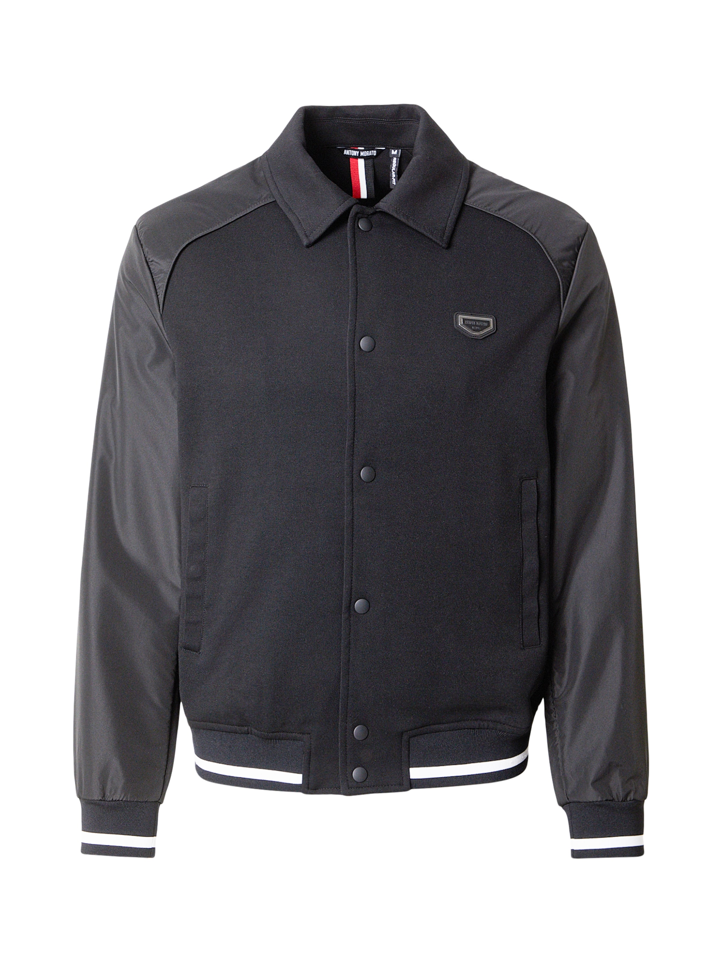 ANTONY MORATO - Casaco meia-estação em preto: frente
