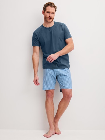 CALIDA Short Pajamas 'Cotton Special' in Grey: front