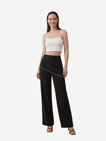 My fashion Wide Leg Hose in Schwarz