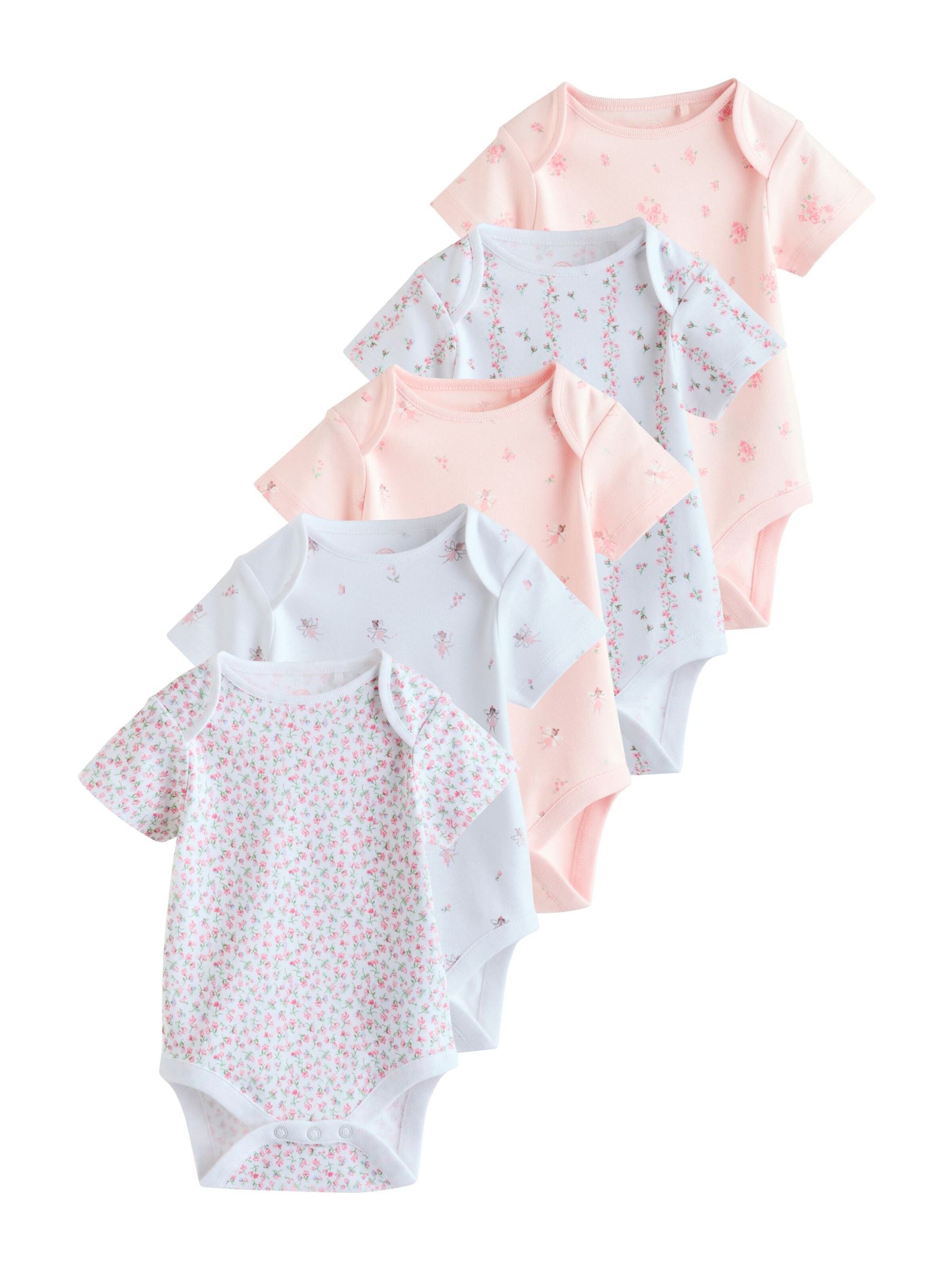 Next - Pijama entero/body en rosa: frente