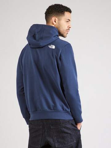 Felpa 'Simple Dome' di THE NORTH FACE in blu