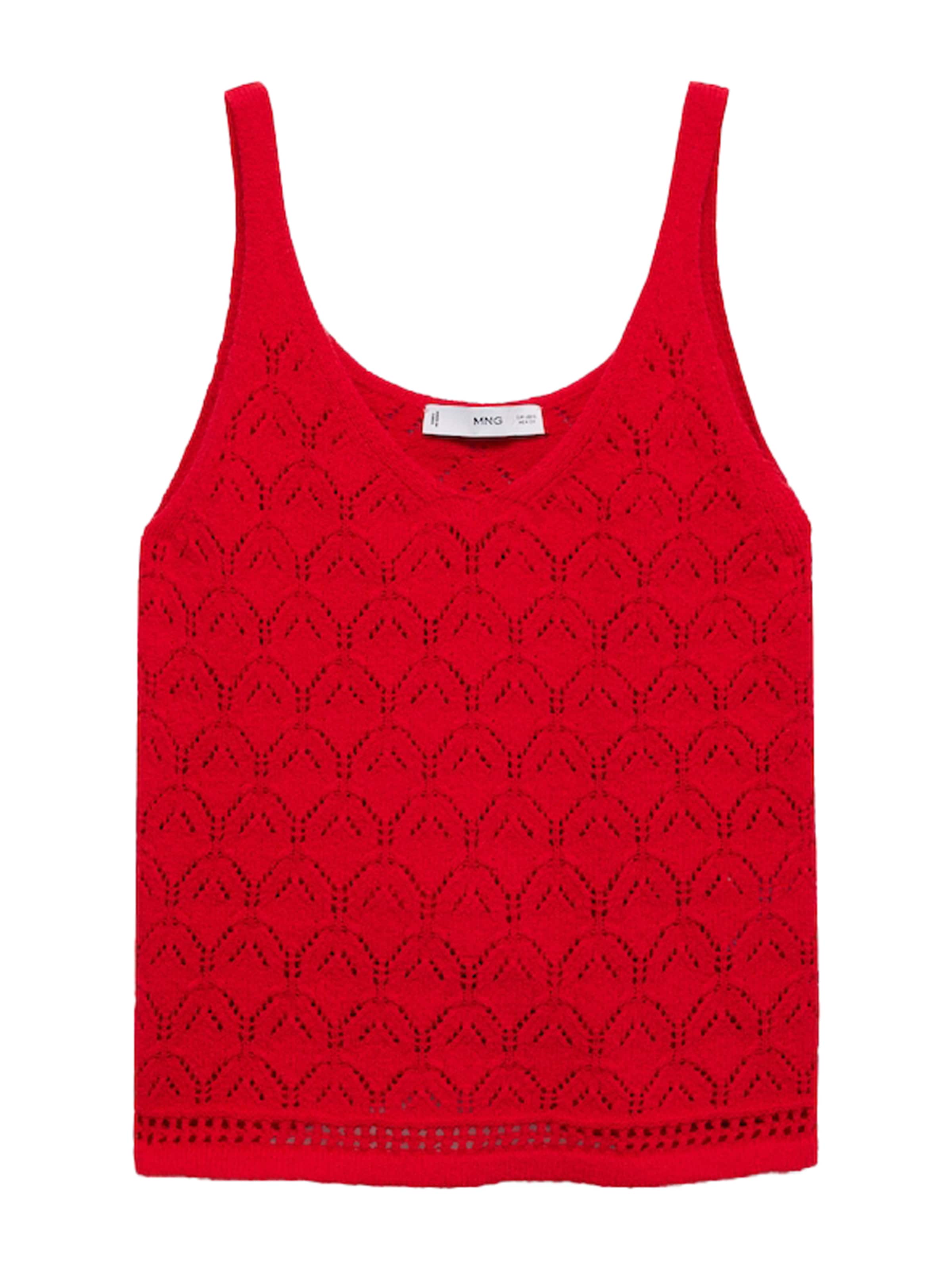 MANGO Sticktop 'SITO' i rød: forside