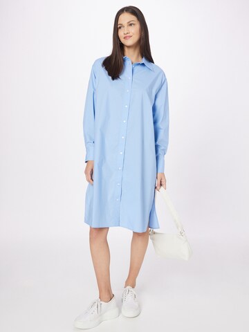 Gina Tricot Shirt Dress 'Leaf' in Blue