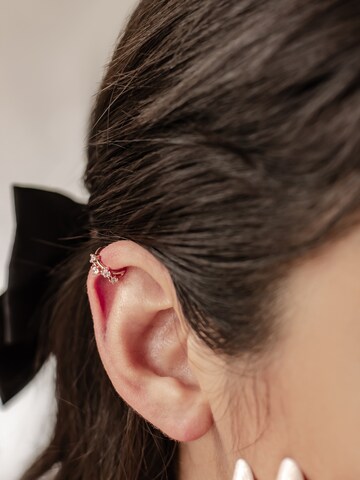 Hey Happiness - Pendientes 'Sparkle Band' en oro