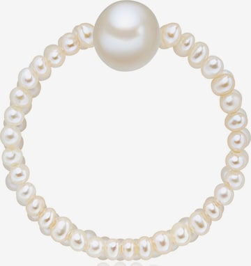 Valero Pearls Ring in White
