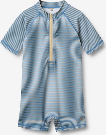 WHEAT - Mono 'Cas' en azul: frente