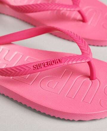 Superdry Strand-/badschoen in Roze