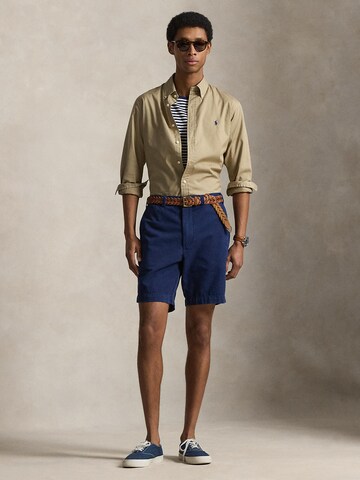 Polo Ralph Lauren Средняя посадка Рубашка в Коричневый