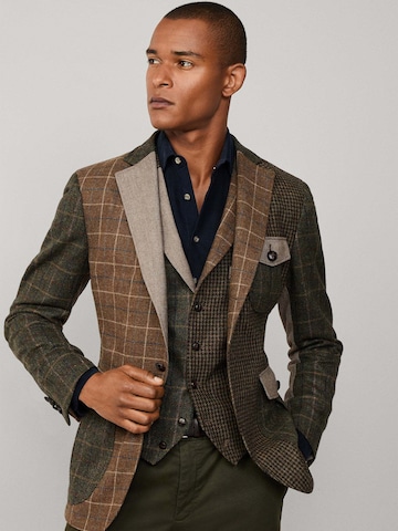 Regular fit Giacca da completo di Hackett London in marrone