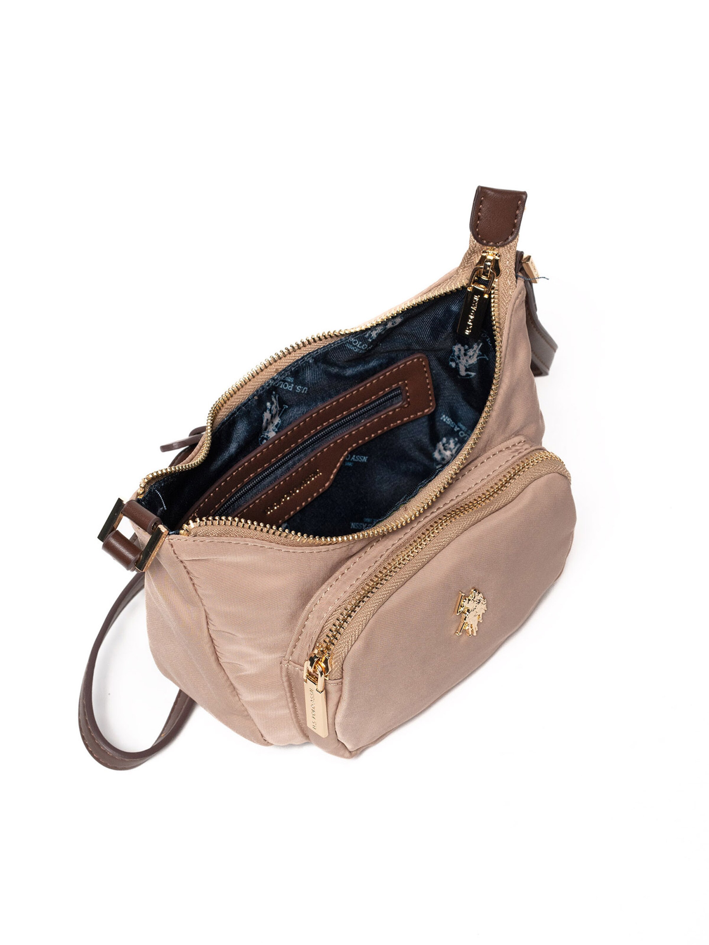 Borsa a mano di U.S. POLO ASSN. in grigio