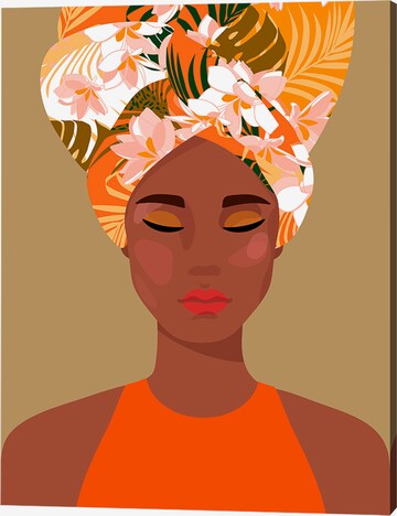 Liv Corday Image 'Beautiful Afro' in Mixed colors: front