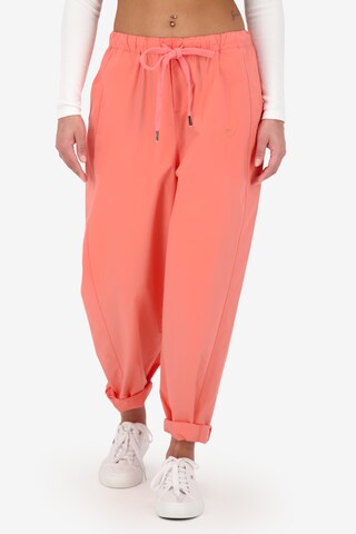 Alife and Kickin Regular Pants 'LatissiaAK' in Orange: front