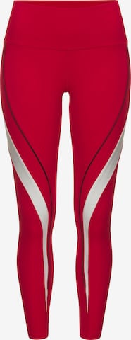 Pantalon de sport LASCANA ACTIVE en rouge : devant