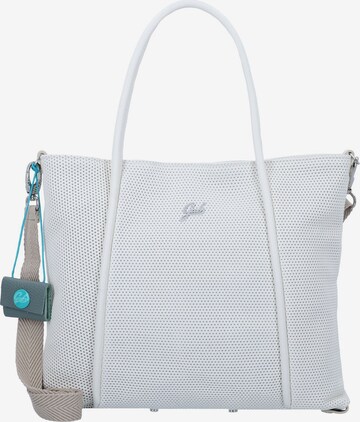 Gabs Shopper in White: front