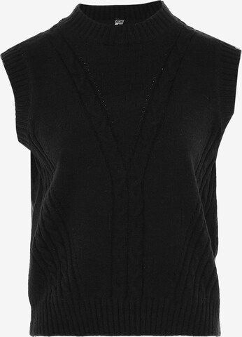 Pull-over DreiMaster Maritim en noir : devant