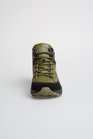 CAMP DAVID High-Top Sneakers in Green