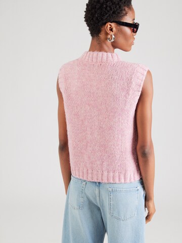 Gilet in maglia 'TSFIONA' di TOPSHOP in rosa