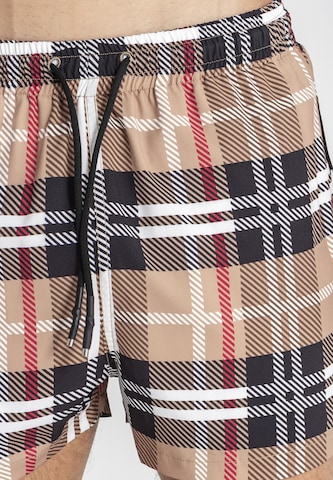 Gianni Kavanagh Board Shorts 'British' in Beige