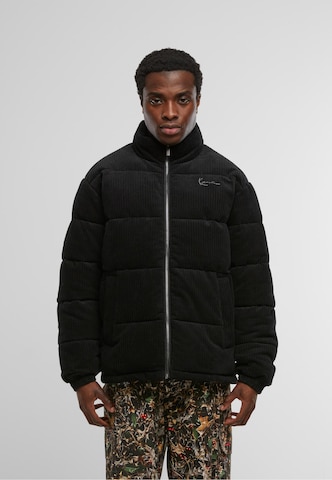 Karl Kani - Chaqueta de entretiempo en negro: frente