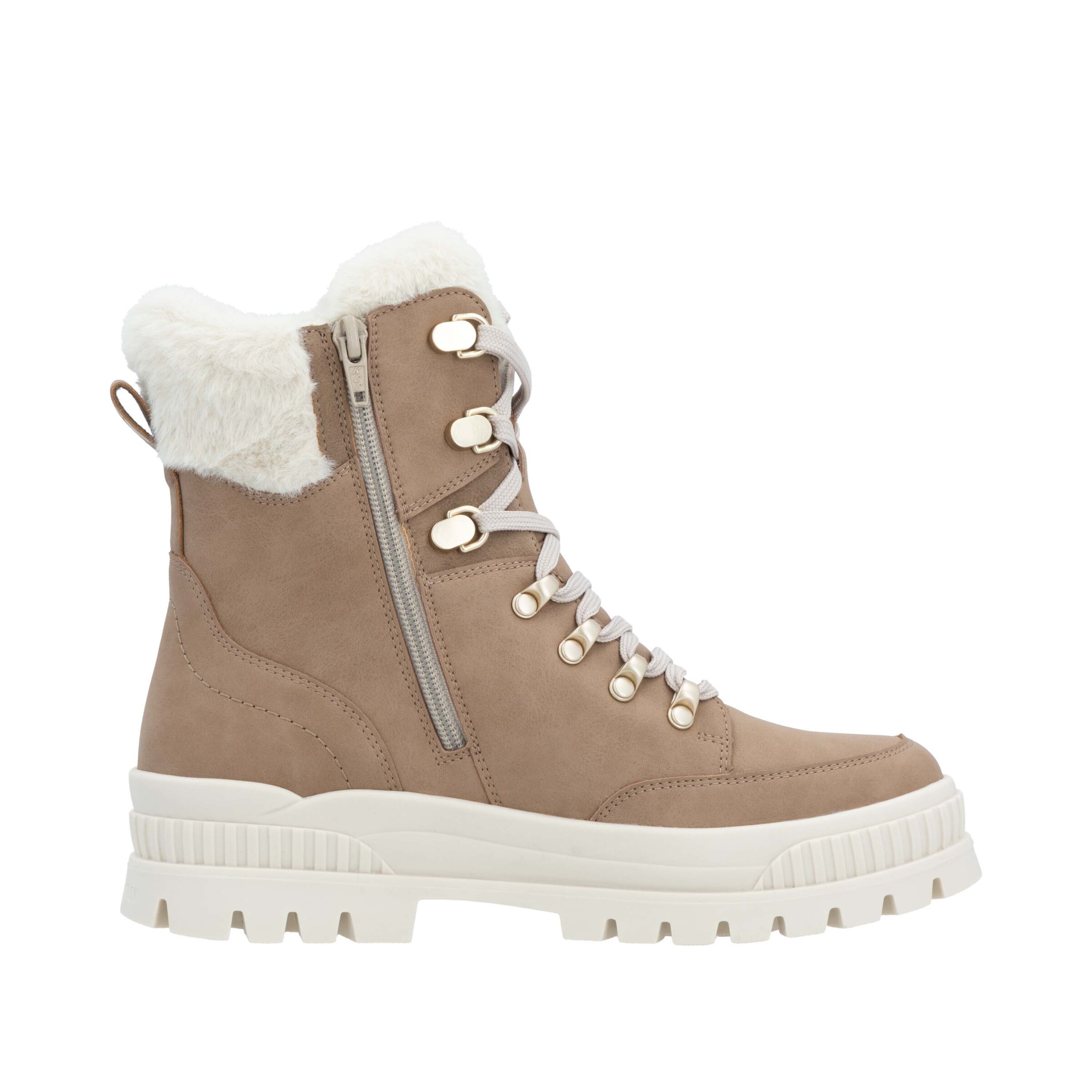 Rieker Veterlaarsjes 'Evolution' in Beige