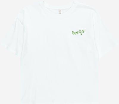 KIDS ONLY Camiseta 'MAIKEN' en kiwi / blanco, Vista del producto