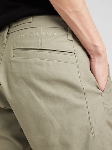 Regular Pantalon chino 'Bronson 2.0' G-Star RAW en vert