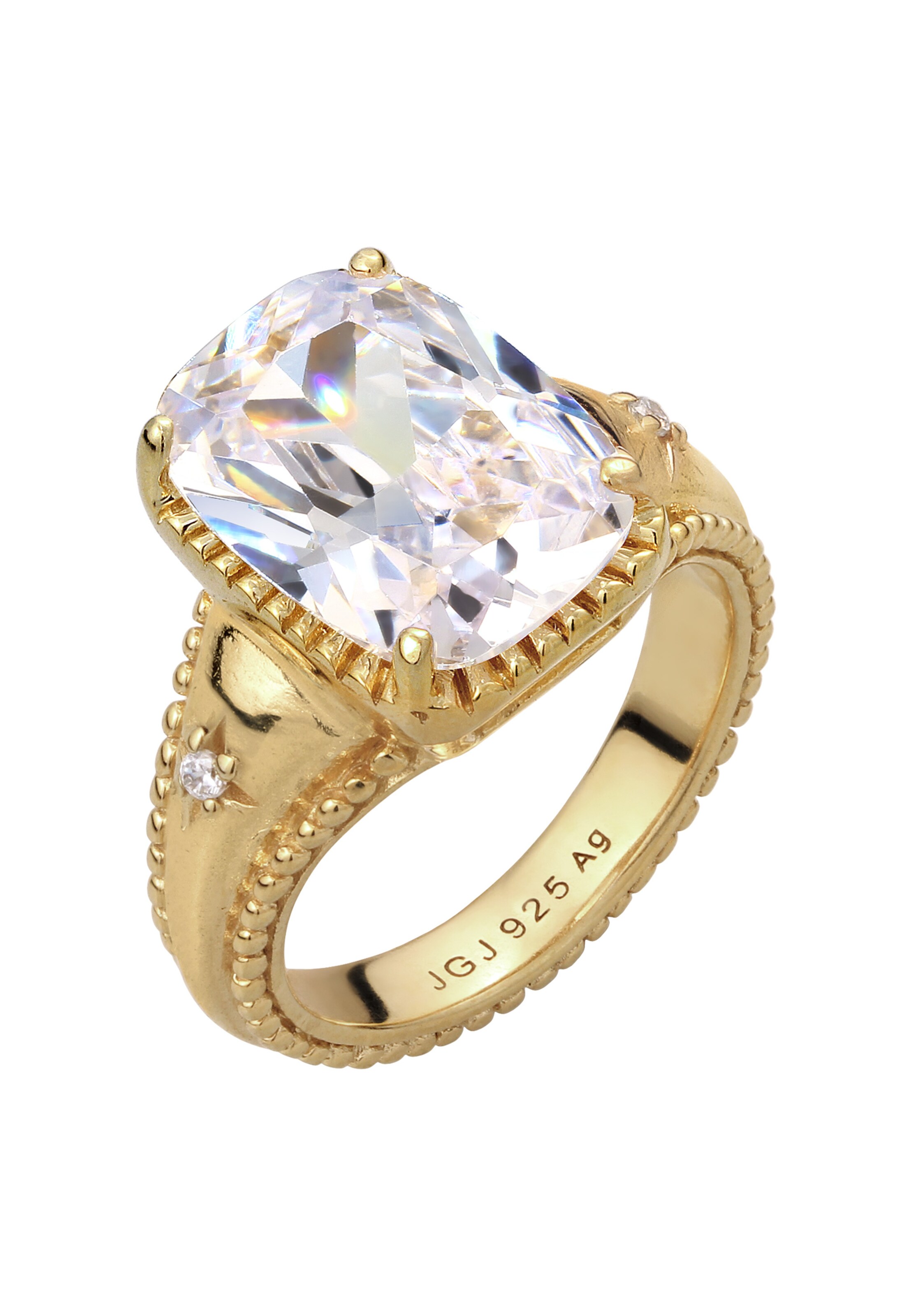 Bague ELLI en or : devant