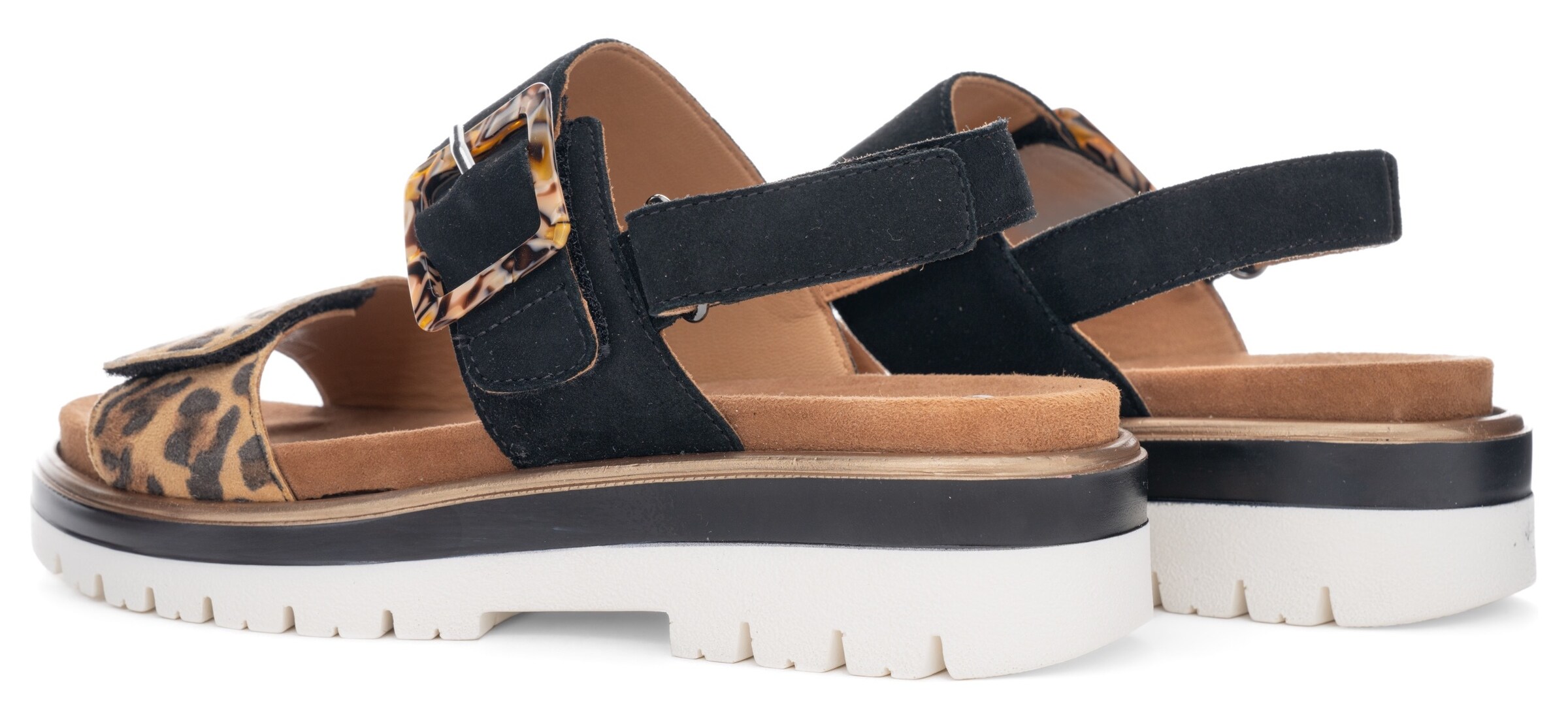 ARA Strap Sandals in Black