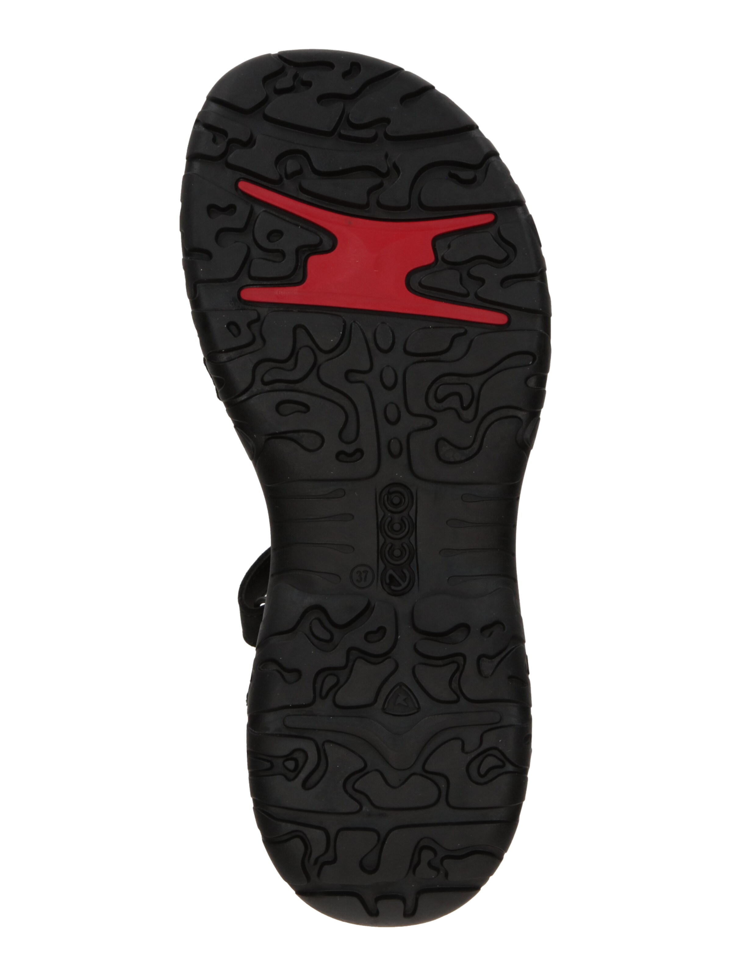 ECCO Patikointisandaali 'Offroad Roam' värissä musta