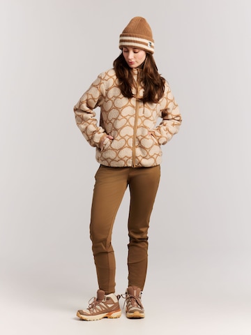 PROTEST Fleece jas 'PRTWiba' in Wit