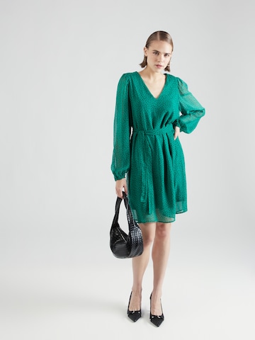 Rochie 'BRITANJA' de la VILA pe verde: față