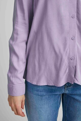 ICHI Blouse 'MAIN SH' in Purple