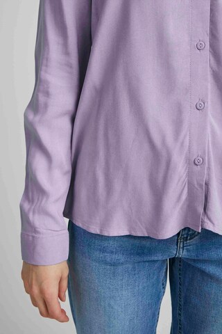 ICHI Blouse 'MAIN SH' in Purple