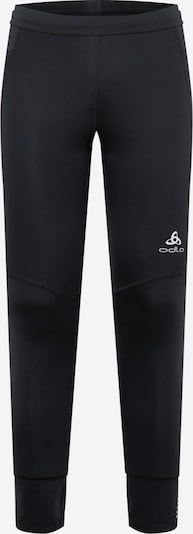 ODLO Calças de desporto 'ZEROWEIGHT' em preto / branco, Vista do produto
