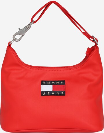Tommy Jeans Shoulder Bag 'Heritage' in Red: front