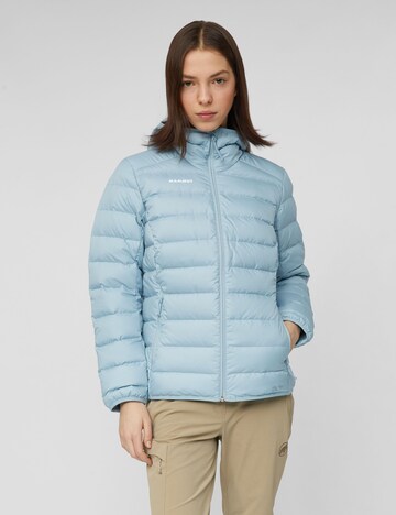 MAMMUT Outdoor Jacket in Blue: front