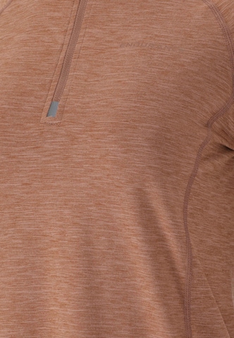 ENDURANCE - Camiseta funcional 'Canna V2' en marrón