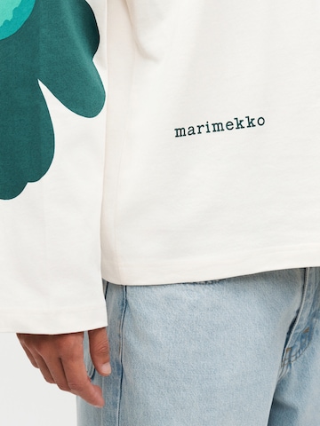 Marimekko Shirt 'UNIKKO' in Weiß