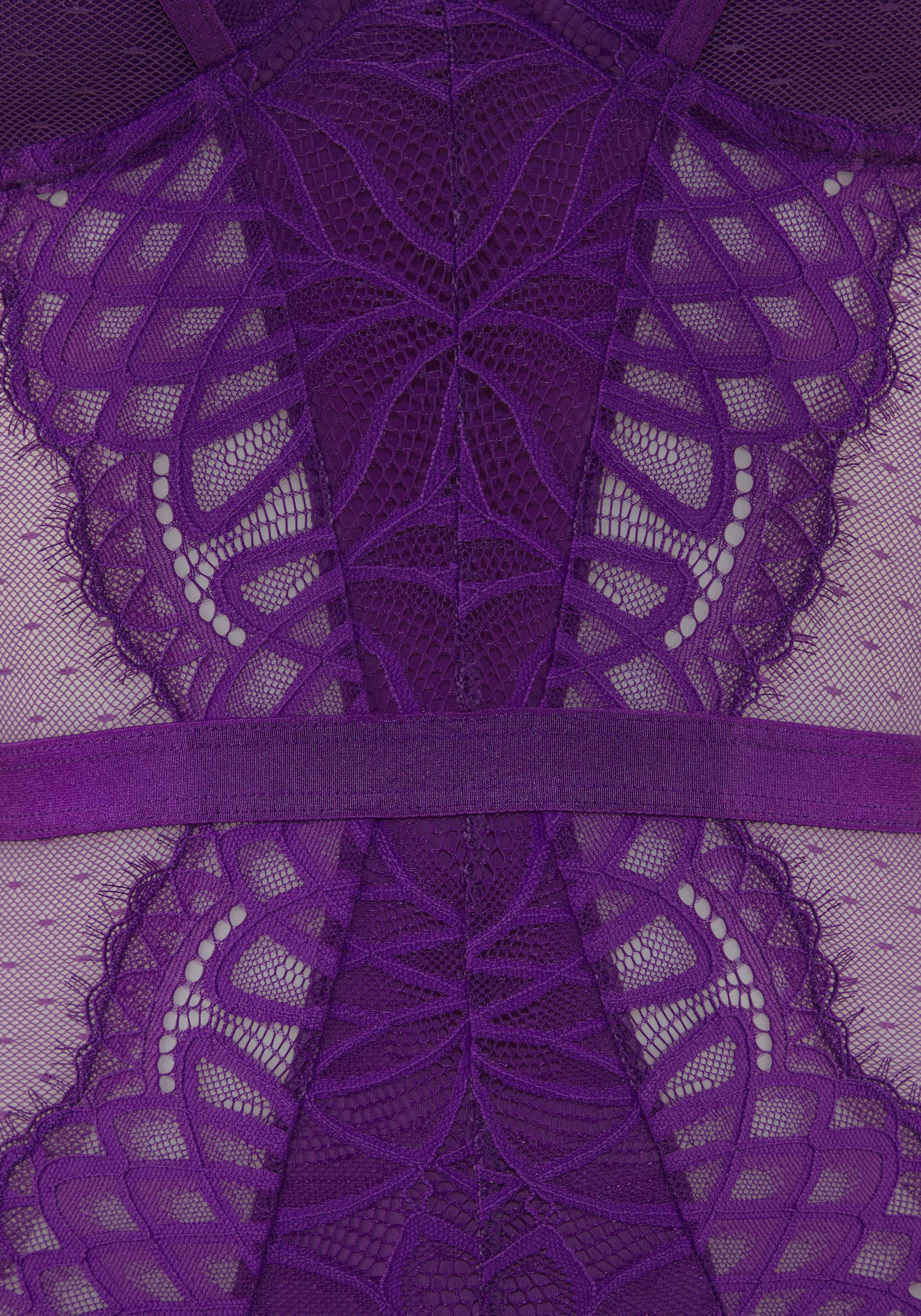 LASCANA Bodi, värv lilla