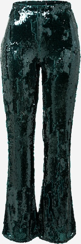 ONLY Flared Pants 'SELENA' in Green: front