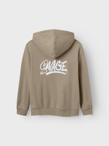 Sweat NAME IT en marron