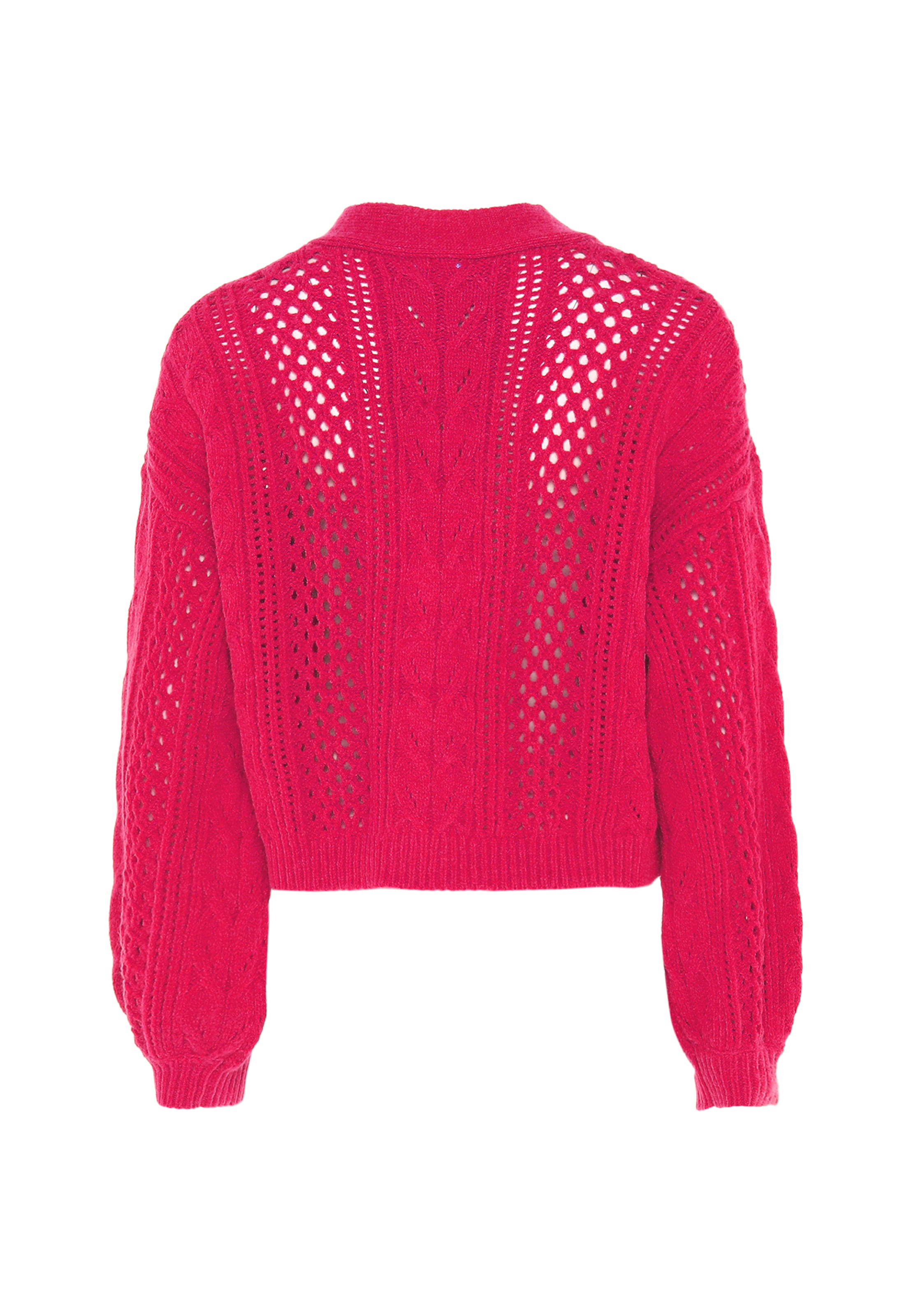 faina - Casaco de malha em rosa