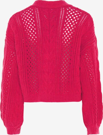 Cardigan faina en rose