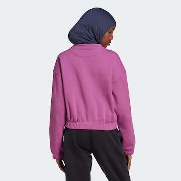 ADIDAS SPORTSWEAR Athletic Sweatshirt 'Studio Lounge Loose Fit' in Purple